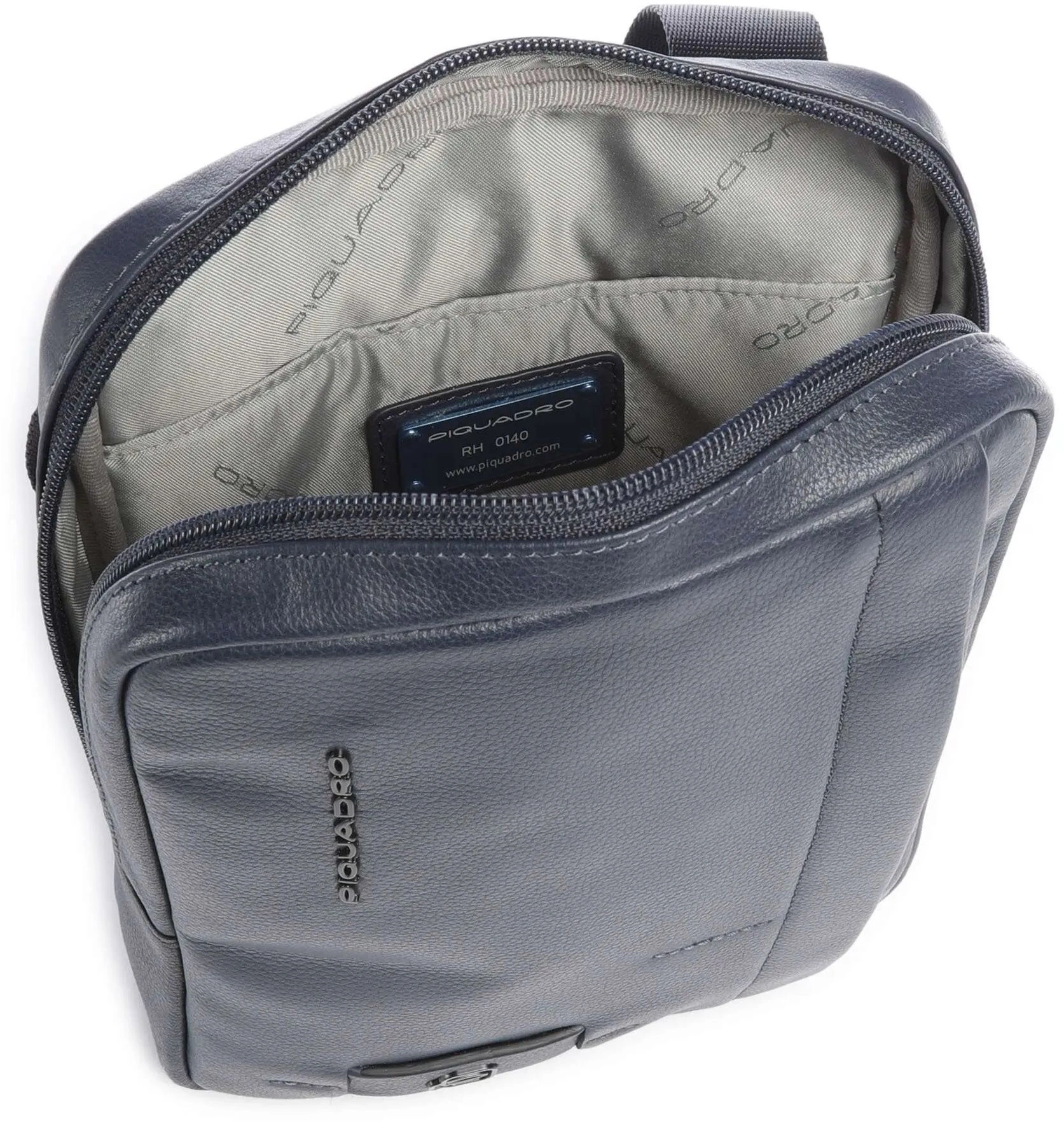 Сумка кросс-боди мужская Piquadro Russel CA3084W137/BLU синяя натур.кожа — миниатюра 5