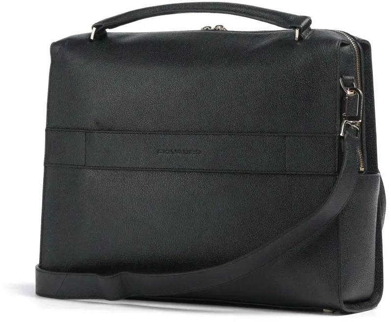 Деловая сумка Piquadro Patricia CA6774W140/N с отделением для ноутбука 14" черная натур.кожа — миниатюра 2