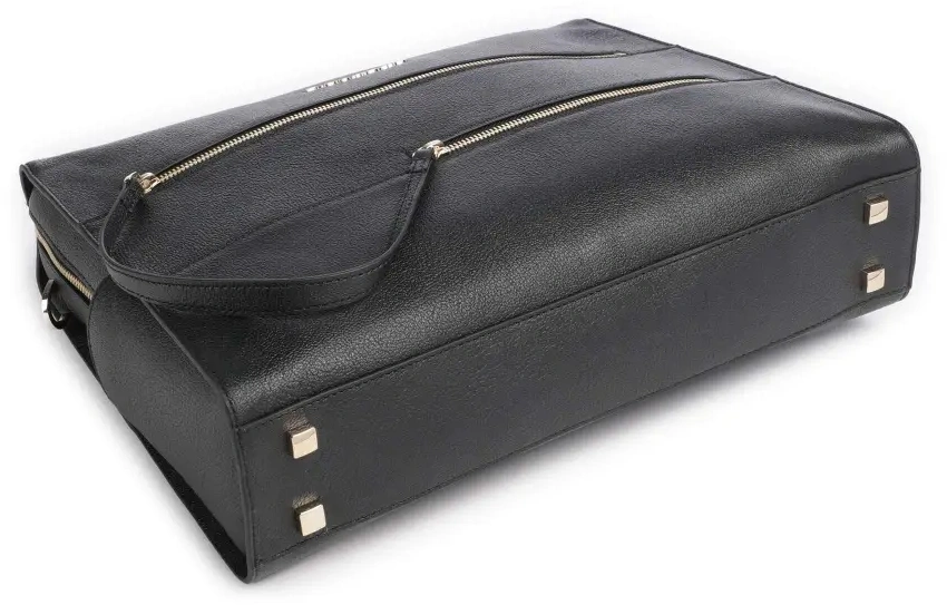 Деловая сумка Piquadro Patricia CA6774W140/N с отделением для ноутбука 14" черная натур.кожа — миниатюра 4