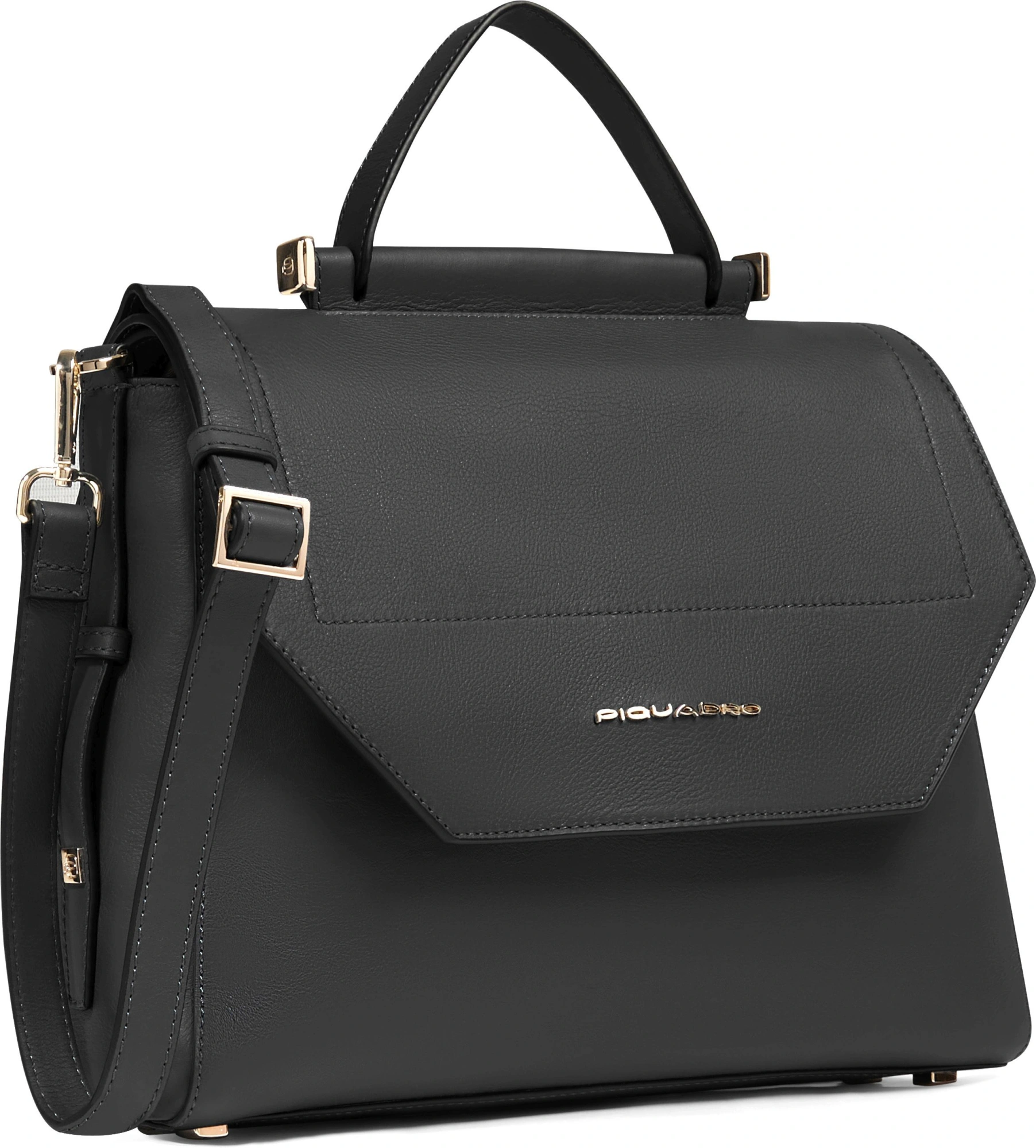 Сумка женская Piquadro Circle BD6777W92/N черная натур.кожа — миниатюра 2