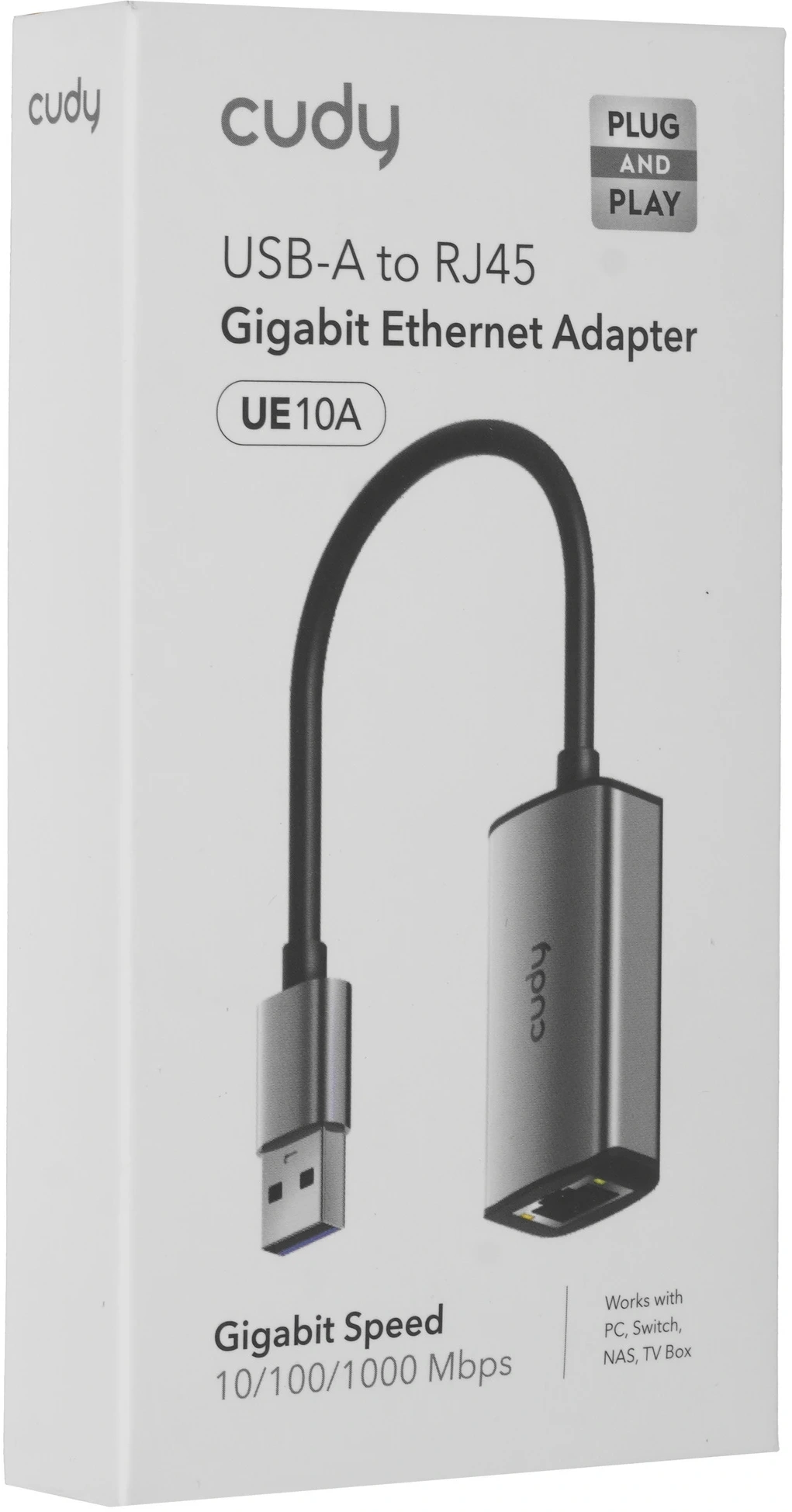 Сетевой адаптер Gigabit Ethernet Cudy UE10A USB 3.0 — миниатюра 6
