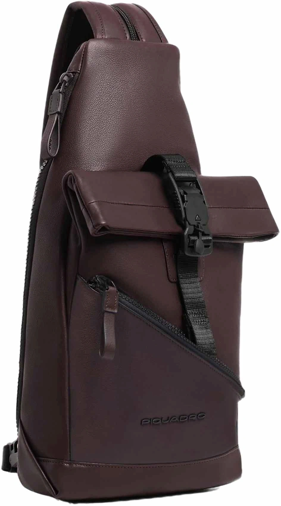 Рюкзак слинг Piquadro Harper CA6784AP/TM коричневый натур.кожа — фото 1