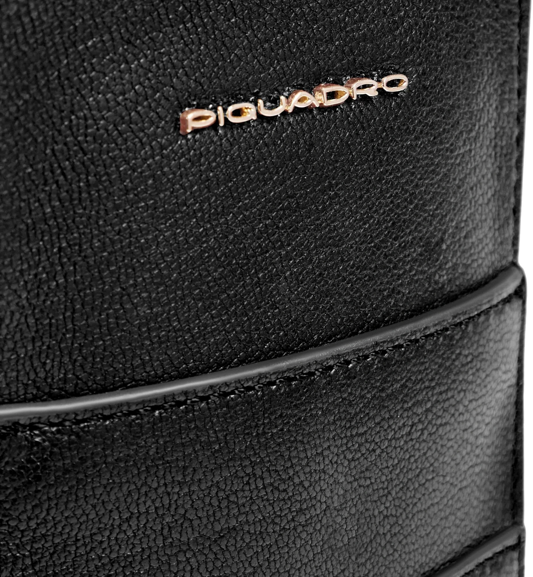 Сумка для телефона мужская Piquadro Patricia AC6840W140R/N черная натур.кожа — миниатюра 5