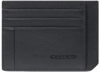 Чехол для кредитных карт Piquadro Russel PP2762W137R/N черный натур.кожа — фото 1
