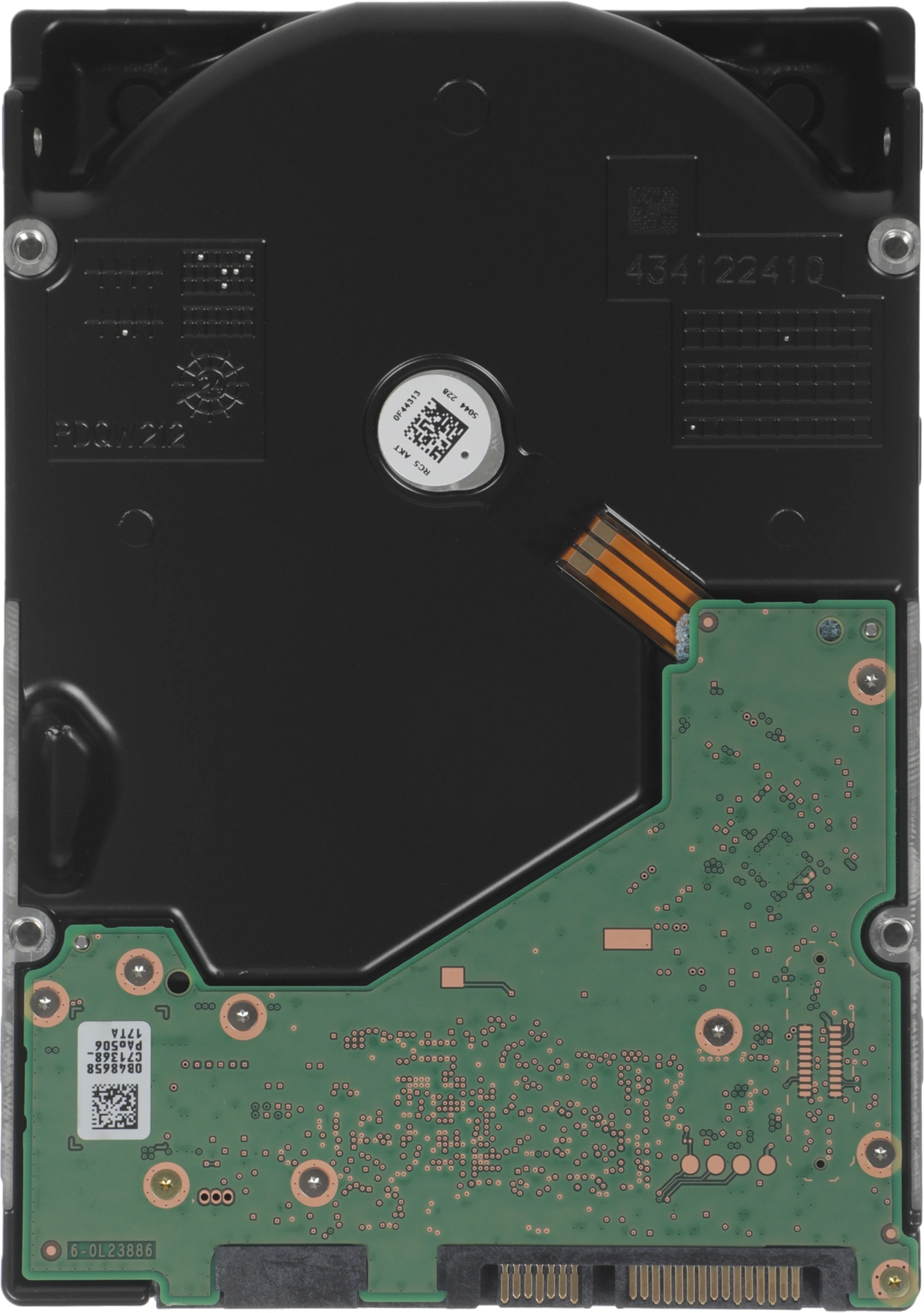 Жесткий диск WD SATA-III 20TB WD203KRYZ Server Gold 512E (7200rpm) 512Mb 3.5" — миниатюра 3