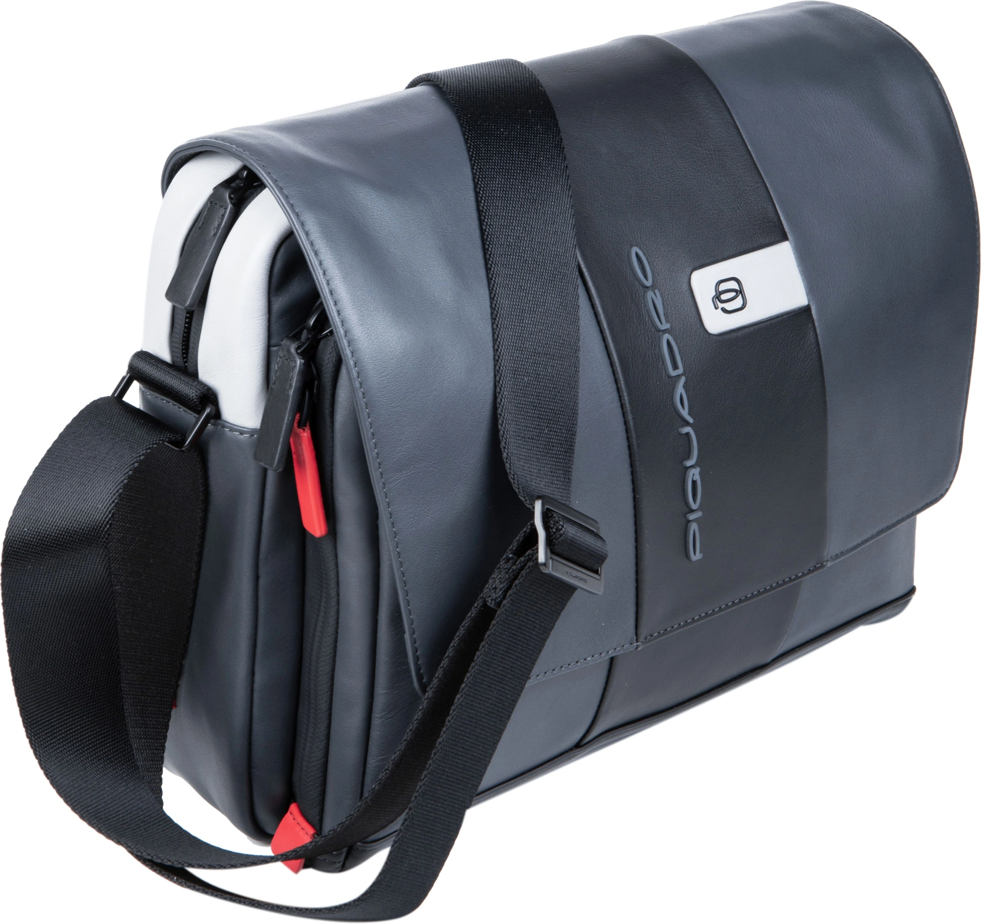 Сумка-мессенджер Piquadro Urban CA6802UB00/GRN с отделением для ноутбука 14" серая/черная натур.кожа — миниатюра 15