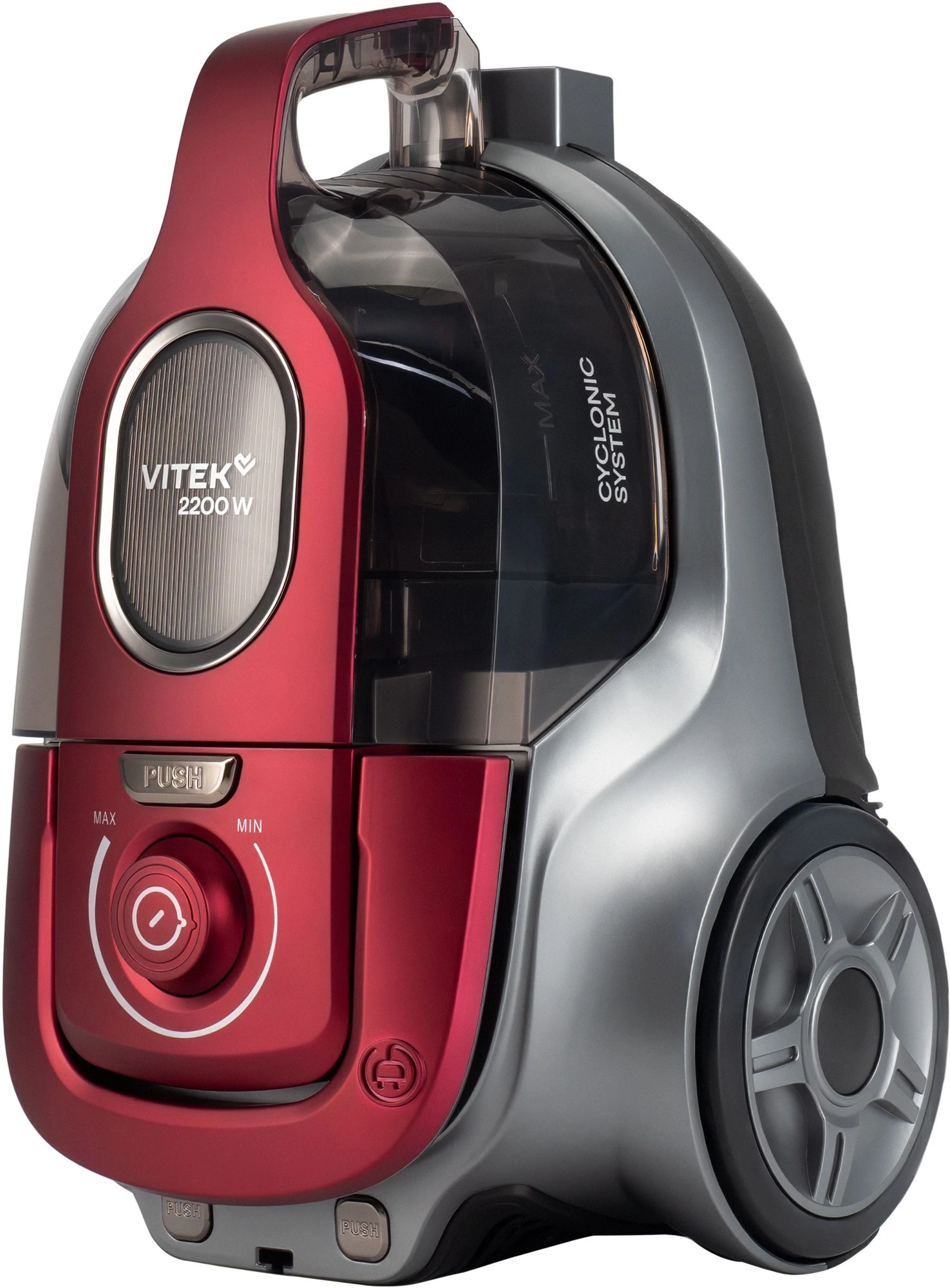 Пылесос Vitek VT-CV3113 2200Вт красный/серый — миниатюра 5