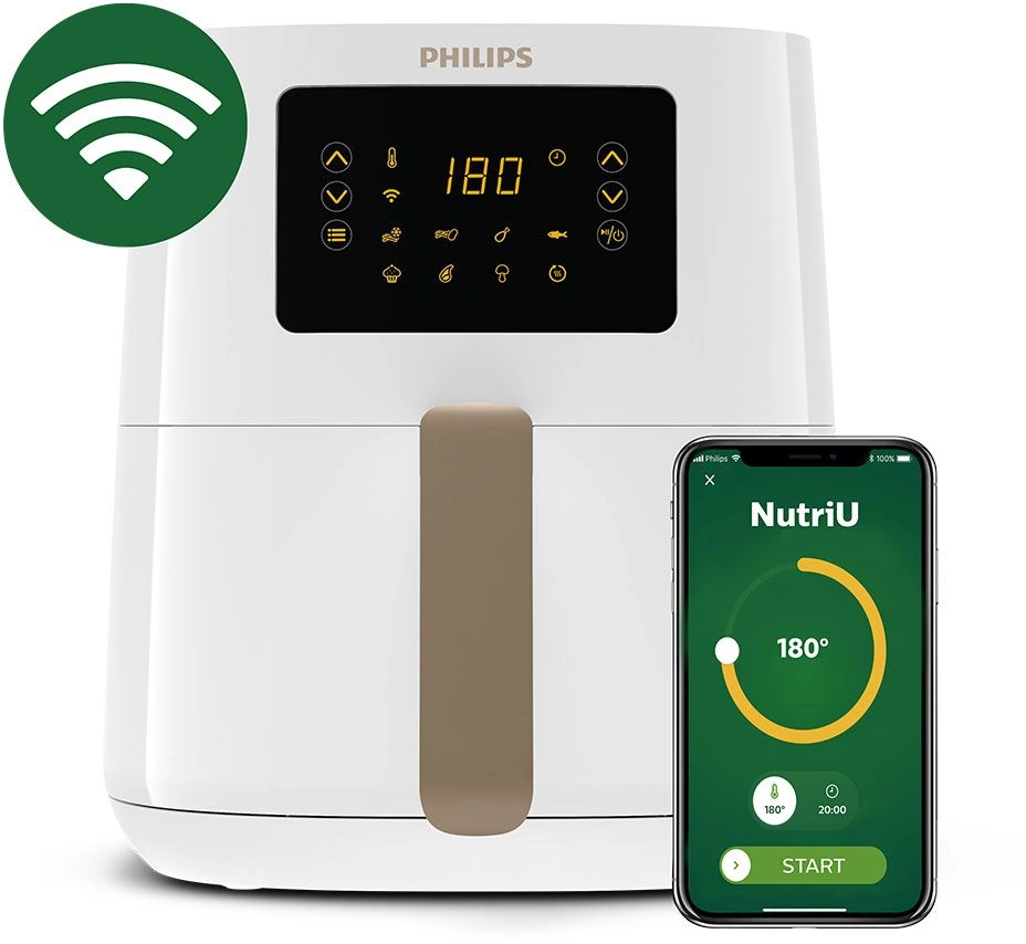 Аэрогриль Philips HD9255/30 4.1л 1400Вт белый — миниатюра 3