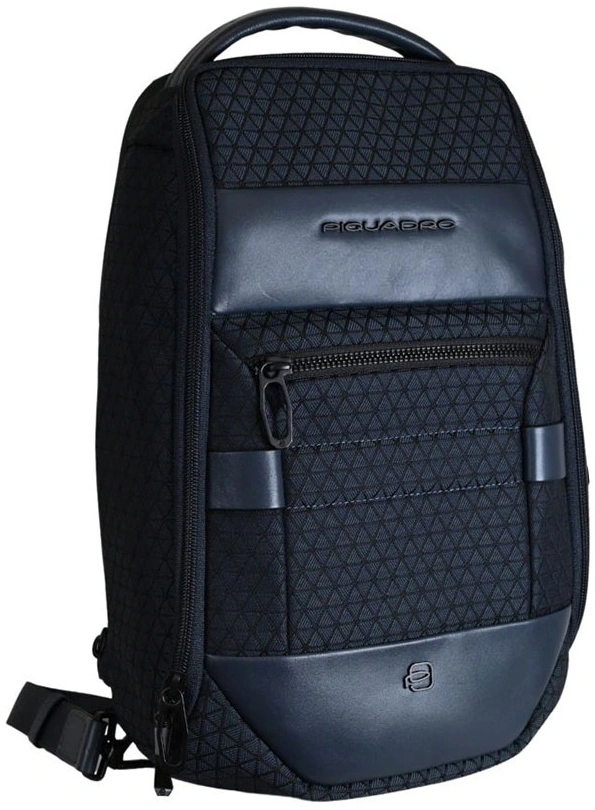 Рюкзак слинг мужской Piquadro Hex CA6826W139/BLU синий полиэстер — миниатюра 2
