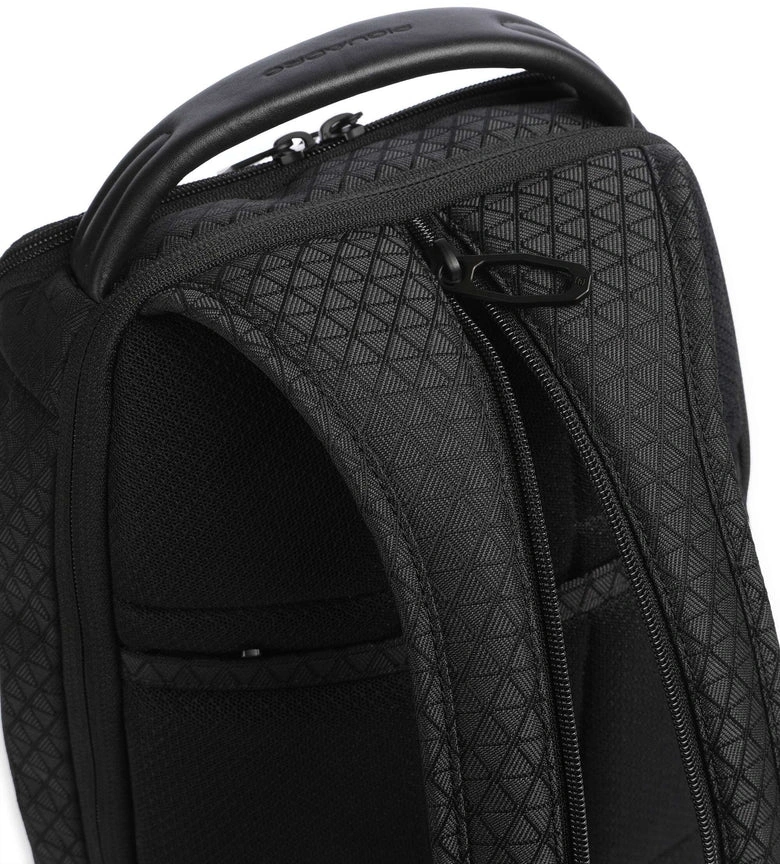 Рюкзак слинг мужской Piquadro Hex CA6826W139/N черный полиэстер — миниатюра 4