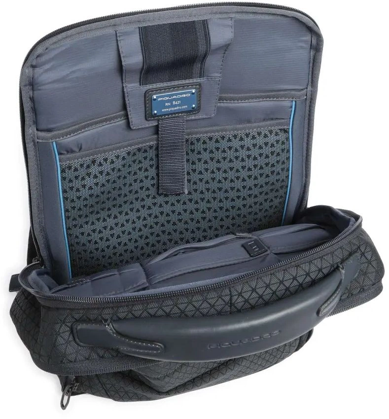 Рюкзак Piquadro Hex CA6828W139/BLU синий полиэстер — миниатюра 5