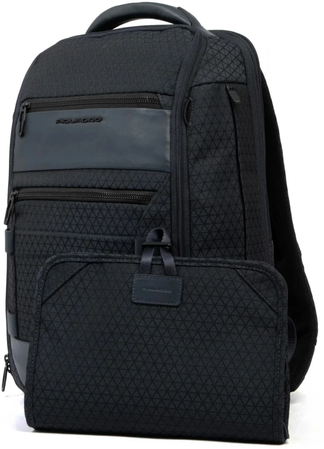 Рюкзак мужской Piquadro Hex CA6829W139/BLU синий полиэстер — миниатюра 3