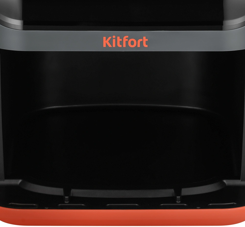Аэрогриль Kitfort КТ-8107 6.5л 1350Вт темно-серый/черный — миниатюра 5