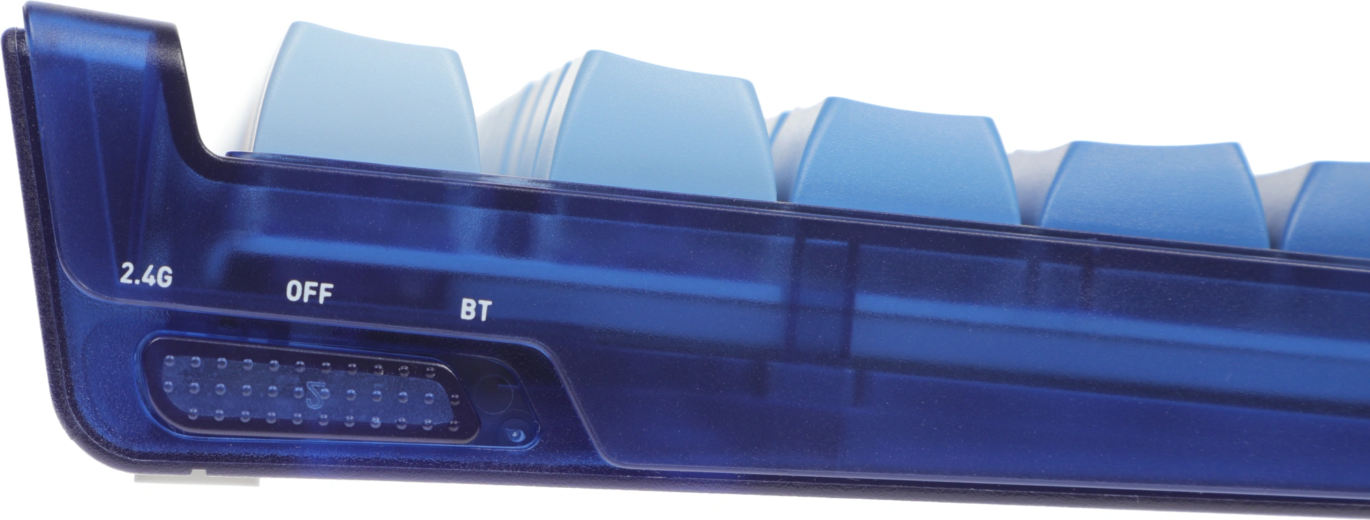 Клавиатура Redragon Garen Pro механическая синий USB беспроводная BT/Radio for gamer LED (71745) кабель 1.5м — миниатюра 17