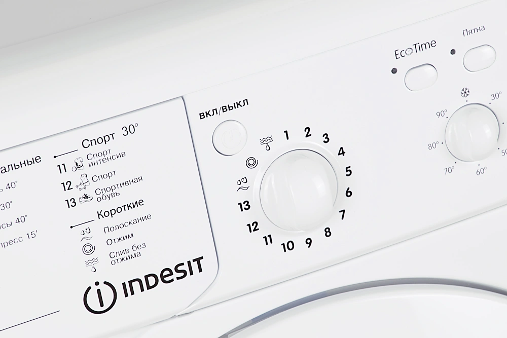 Стиральная машина Indesit IWUC 4105 класс: A загр.фронтальная макс.:4кг белый — миниатюра 4