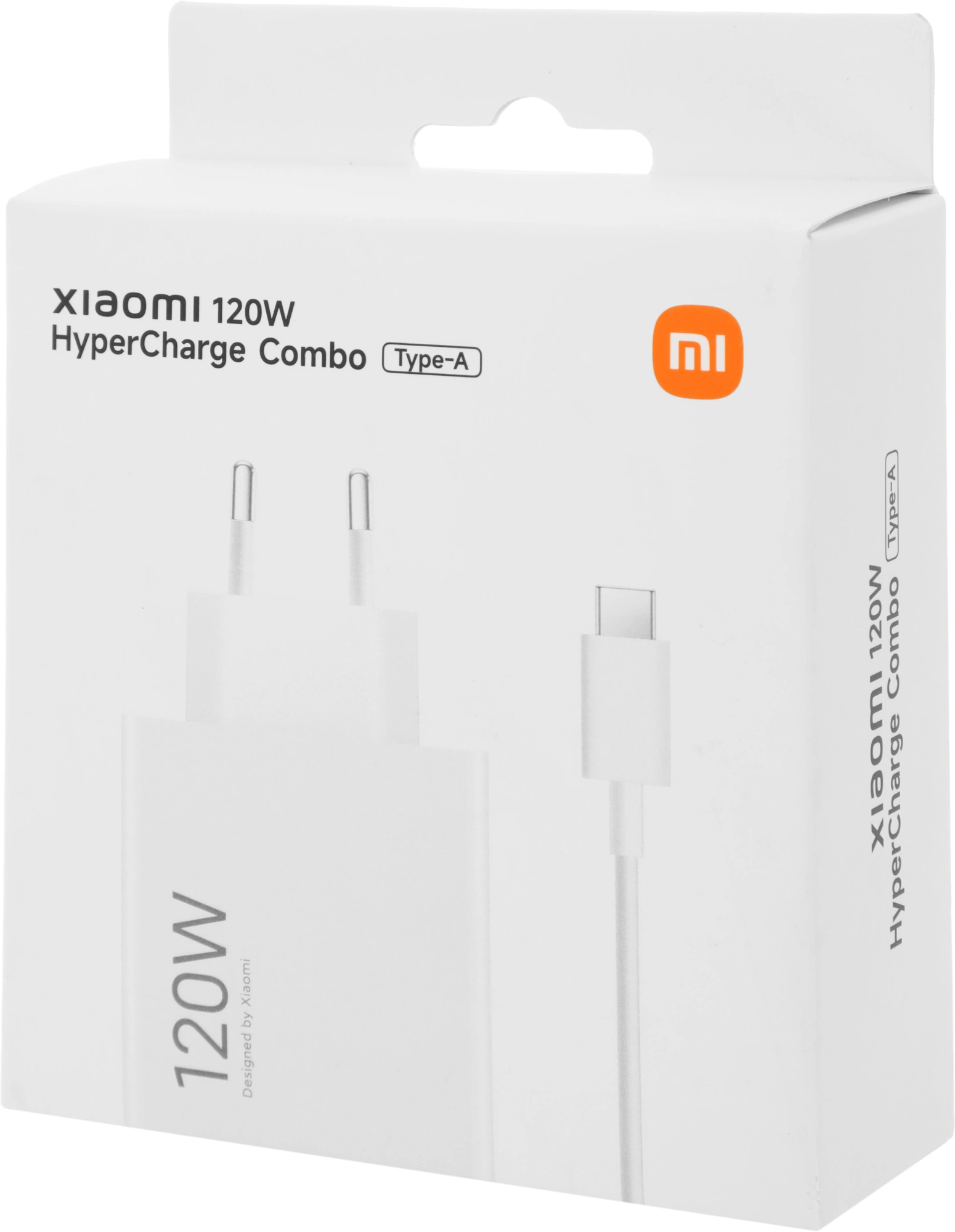 Сетевое зар./устр. Xiaomi 120W HyperCharge Combo (Type-A) EU 120W 6A (PD+QC) USB универсальное белый (BHR9462EU) — миниатюра 4