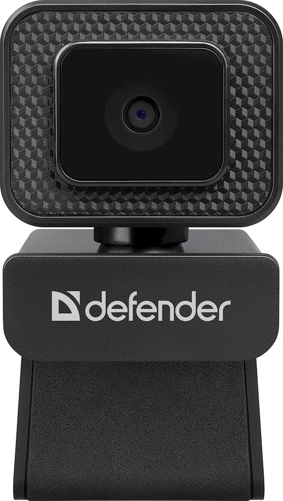 Камера Web Defender G-Lens 2596 черный 12Mpix (3840x2160) USB2.0 с микрофоном для ноутбука (63196) — миниатюра 2