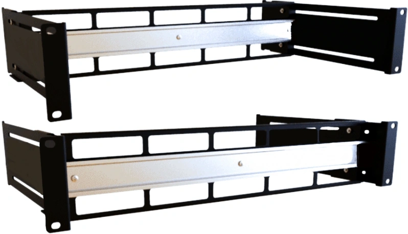 Рама Lanmaster TWT-FR-DINRL/2U 2U черный — миниатюра 3