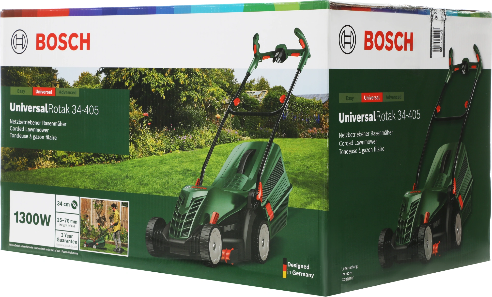 Газонокосилка роторная Bosch UniversalRotak 34-405 (06008A6401) 1300Вт — миниатюра 23