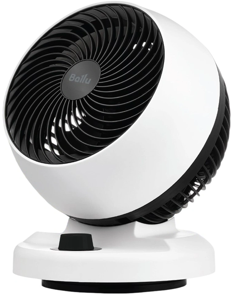 Вентилятор настольный Ballu BFT-135W 35Вт скоростей:3 белый/черный (упак.:1шт)