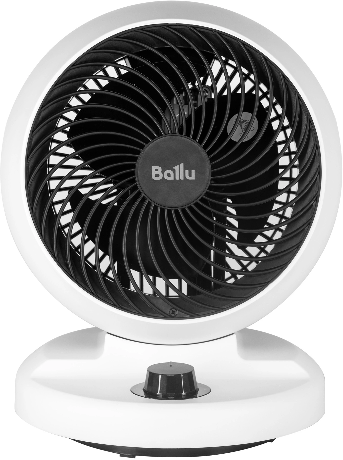 Вентилятор настольный Ballu BFT-135W 35Вт скоростей:3 белый/черный (упак.:1шт) — миниатюра 3