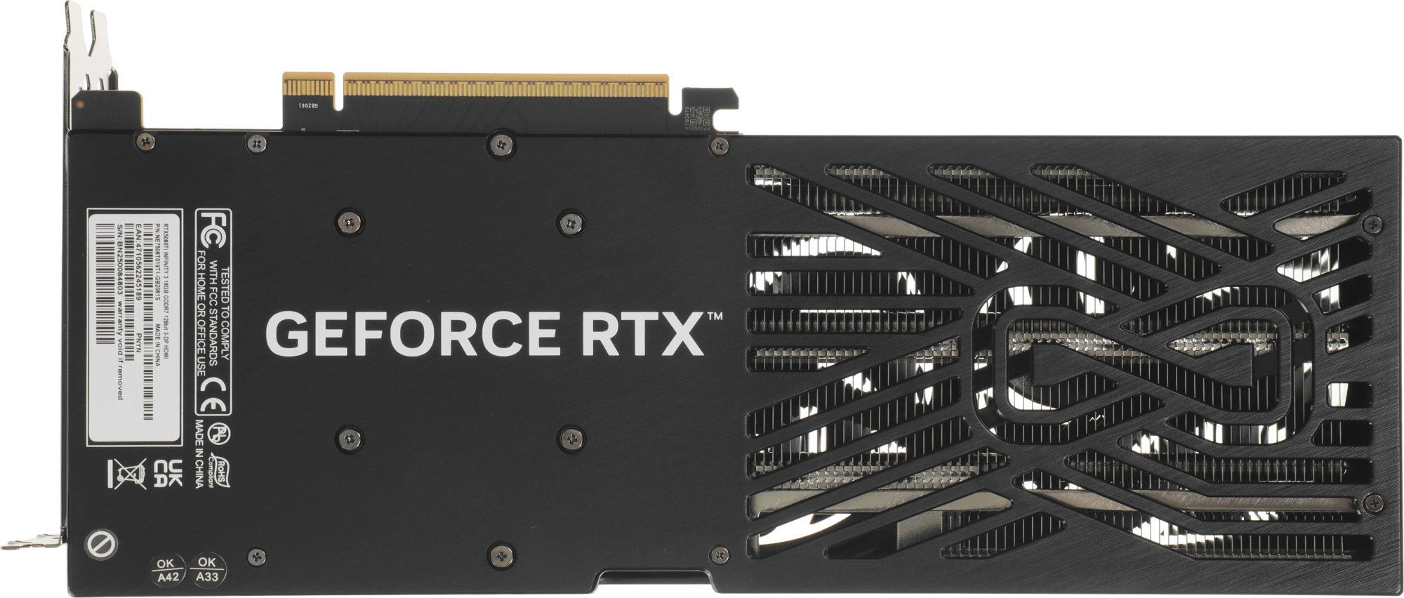 Видеокарта Palit PCI-E 5.0 PA-RTX5060Ti INFINITY 3 NVIDIA GeForce RTX 5060TI 16Gb 128bit GDDR7 2407/28000 HDMIx1 DPx3 HDCP Ret — миниатюра 5
