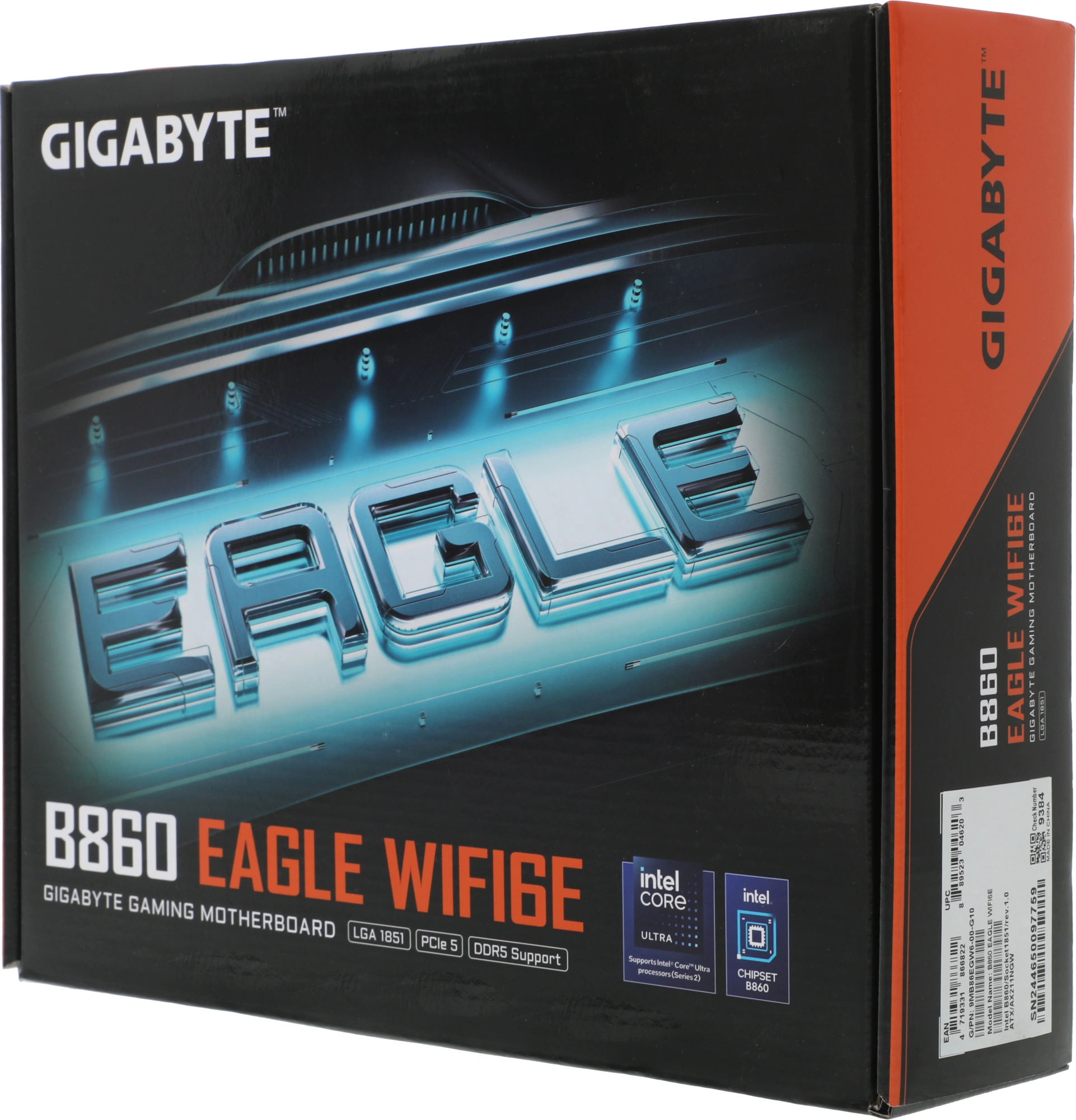 Материнская плата Gigabyte B860 EAGLE WIFI6E Soc-1851 Intel B860 4xDDR5 ATX AC`97 8ch(7.1) 2.5Gg RAID+HDMI+DP — миниатюра 11