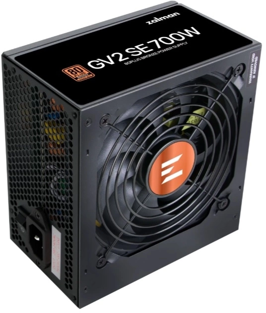 Блок питания Zalman ATX 700W ZM700-GV2SE 80+ bronze (20+4pin) 120mm fan 6xSATA RTL — миниатюра 2