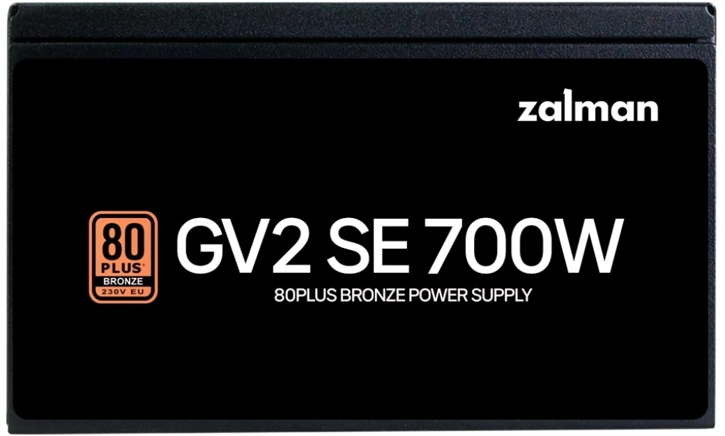 Блок питания Zalman ATX 700W ZM700-GV2SE 80+ bronze (20+4pin) 120mm fan 6xSATA RTL — миниатюра 3