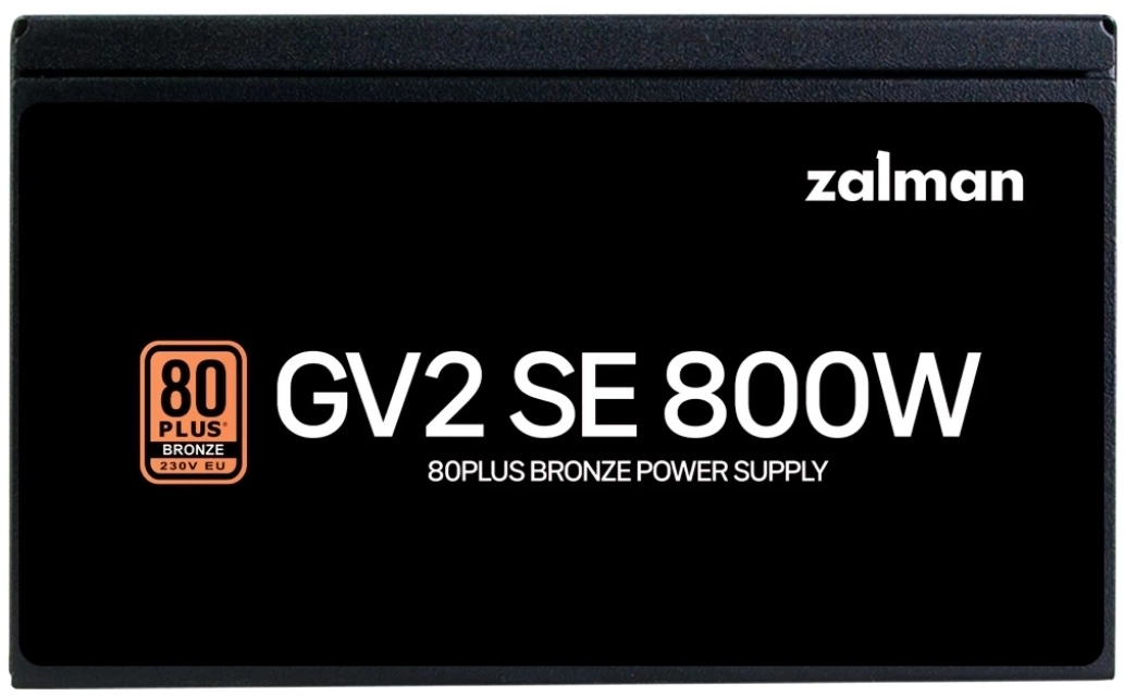 Блок питания Zalman ATX 800W ZM800-GV2SE 80+ bronze (20+4pin) 120mm fan 8xSATA RTL — миниатюра 3