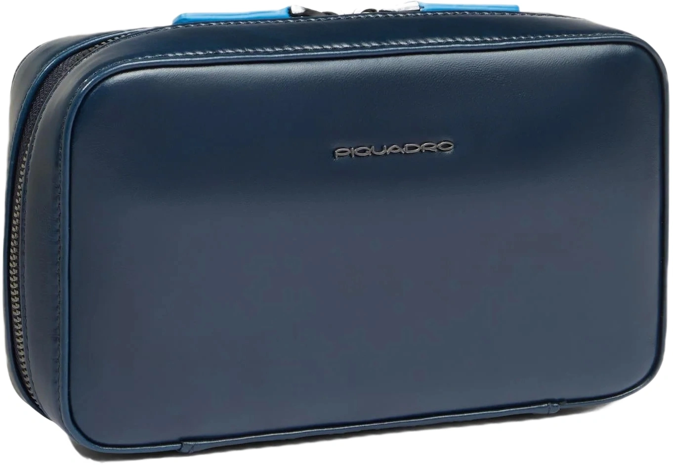 Чехол для кабелей и зарядки Piquadro Blue Square AC6895B2/BLU2 синий натур.кожа — миниатюра 2