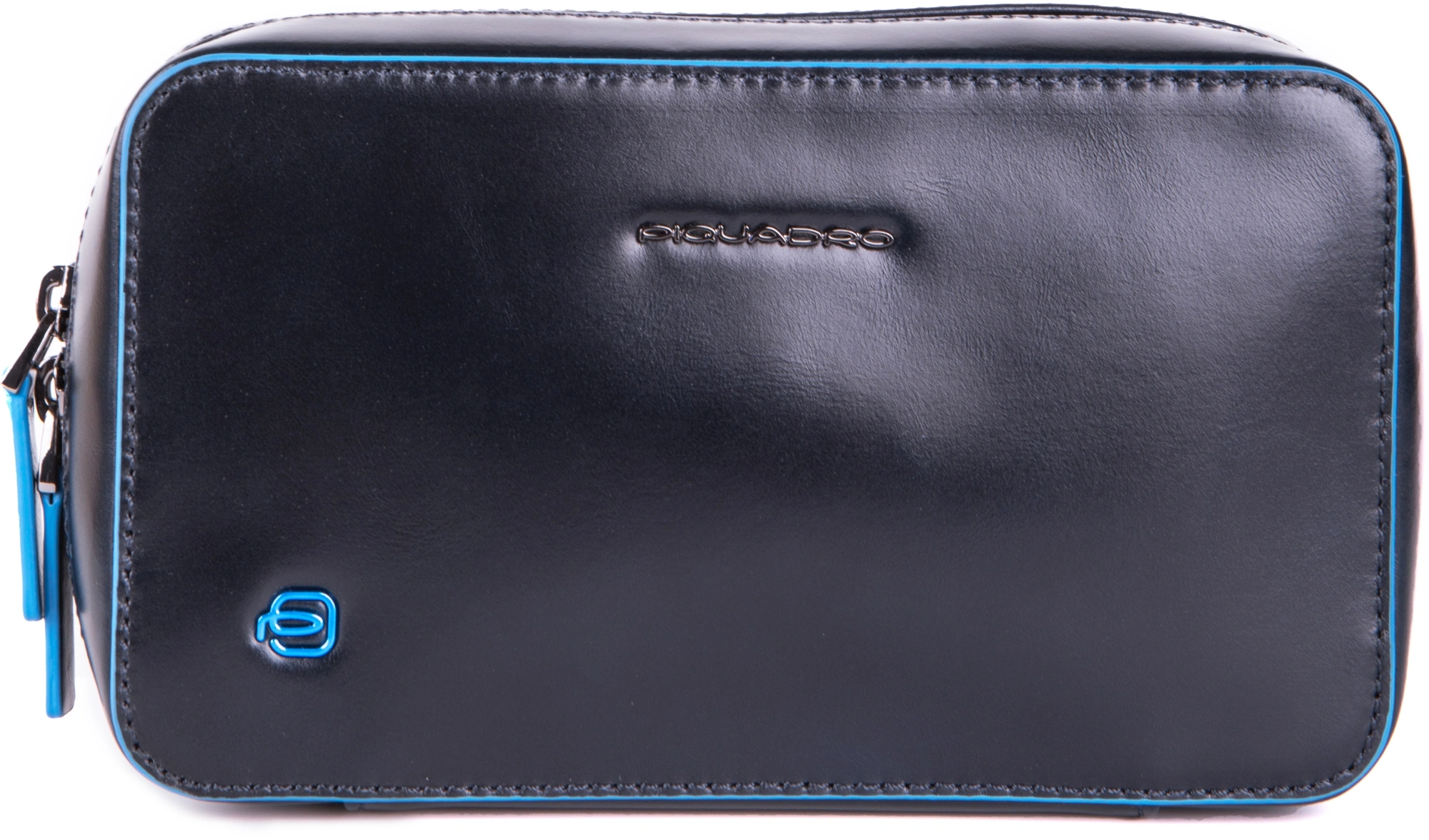 Чехол для кабелей и зарядки Piquadro Blue Square AC6895B2/BLU2 синий натур.кожа — миниатюра 6