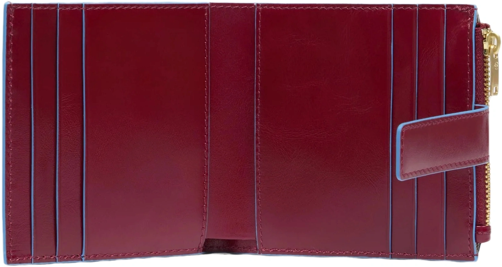 Чехол для кредитных карт Piquadro Blue Square PP6843B2R/R красный натур.кожа — миниатюра 2