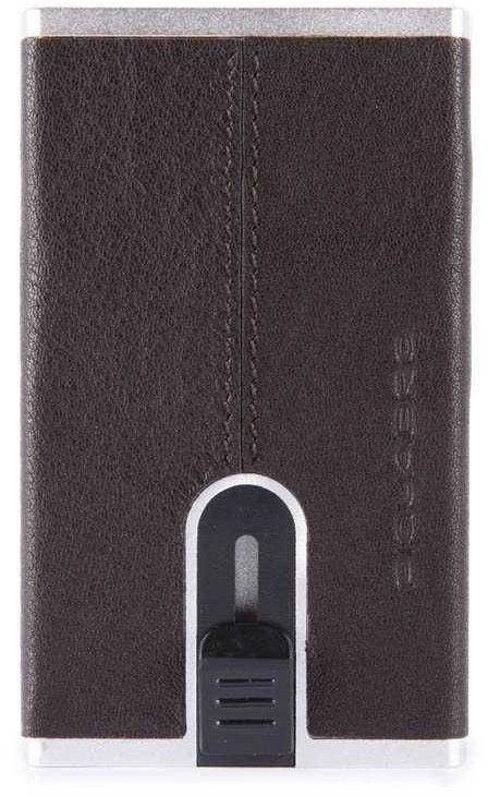 Чехол для кредитных карт Piquadro Black Square PP4825B3R/TM коричневый натур.кожа — фото 1