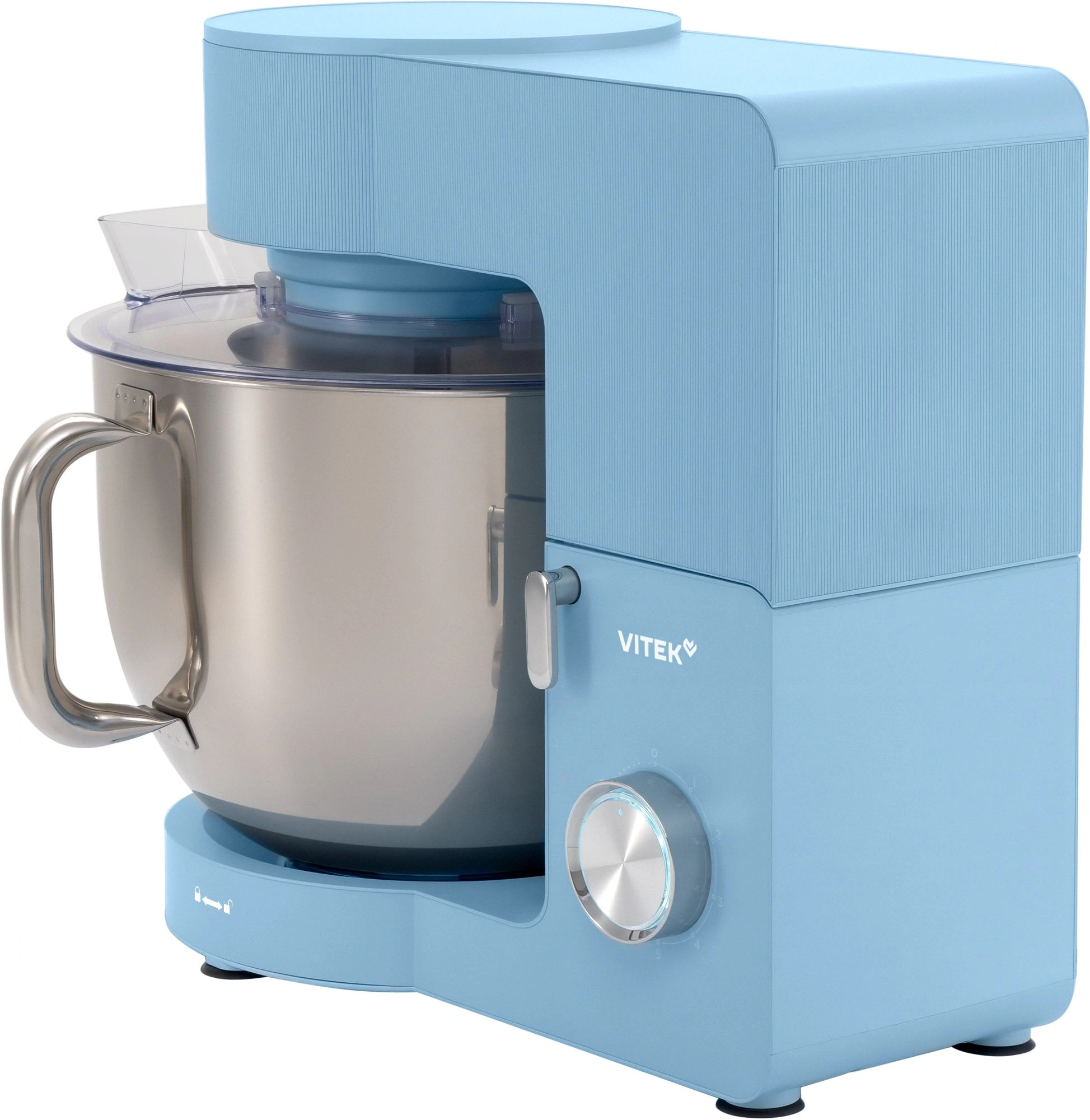 Миксер планетарный Vitek VT-PM0555 2200Вт голубой — миниатюра 13