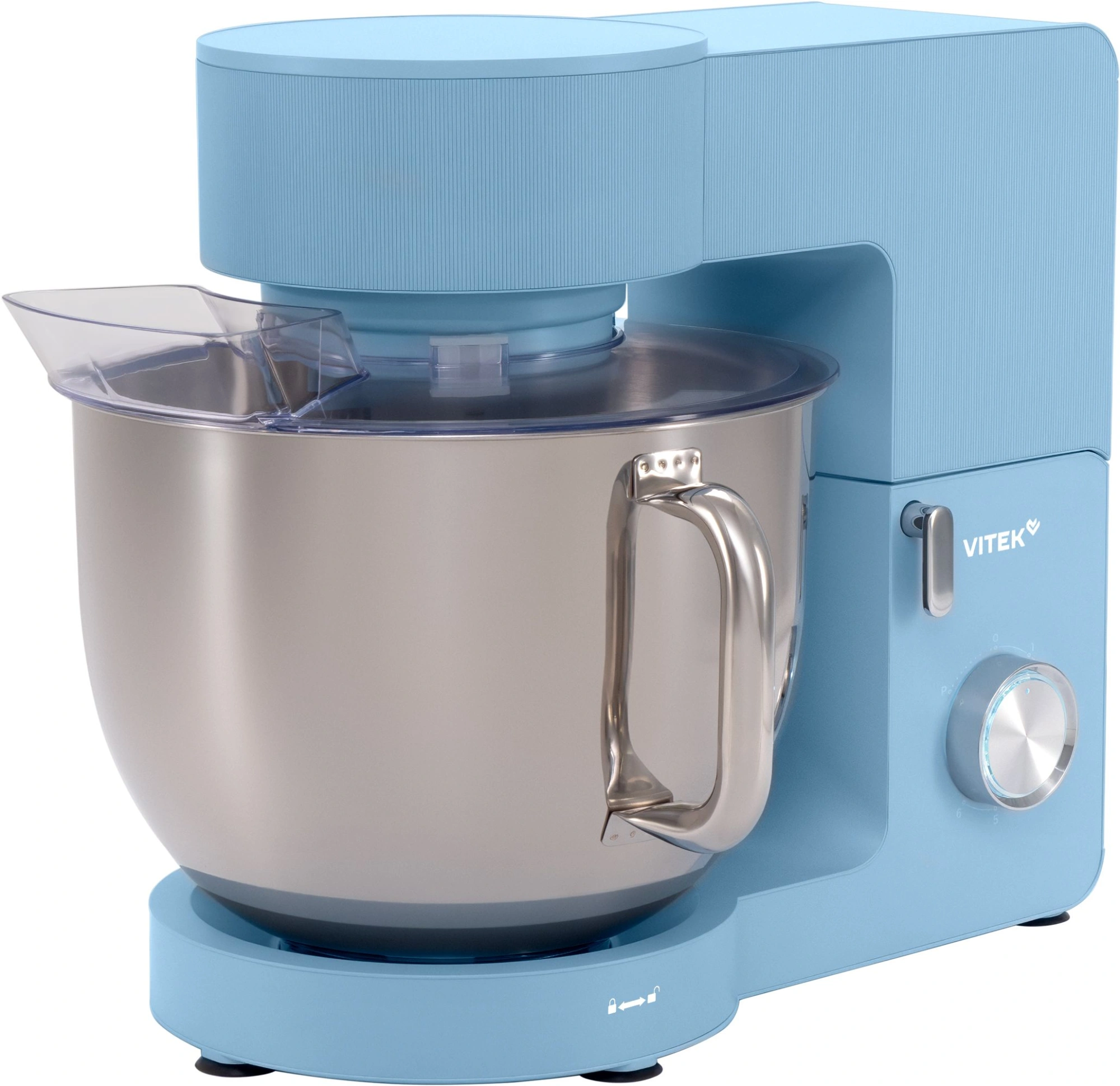 Миксер планетарный Vitek VT-PM0555 2200Вт голубой — миниатюра 14
