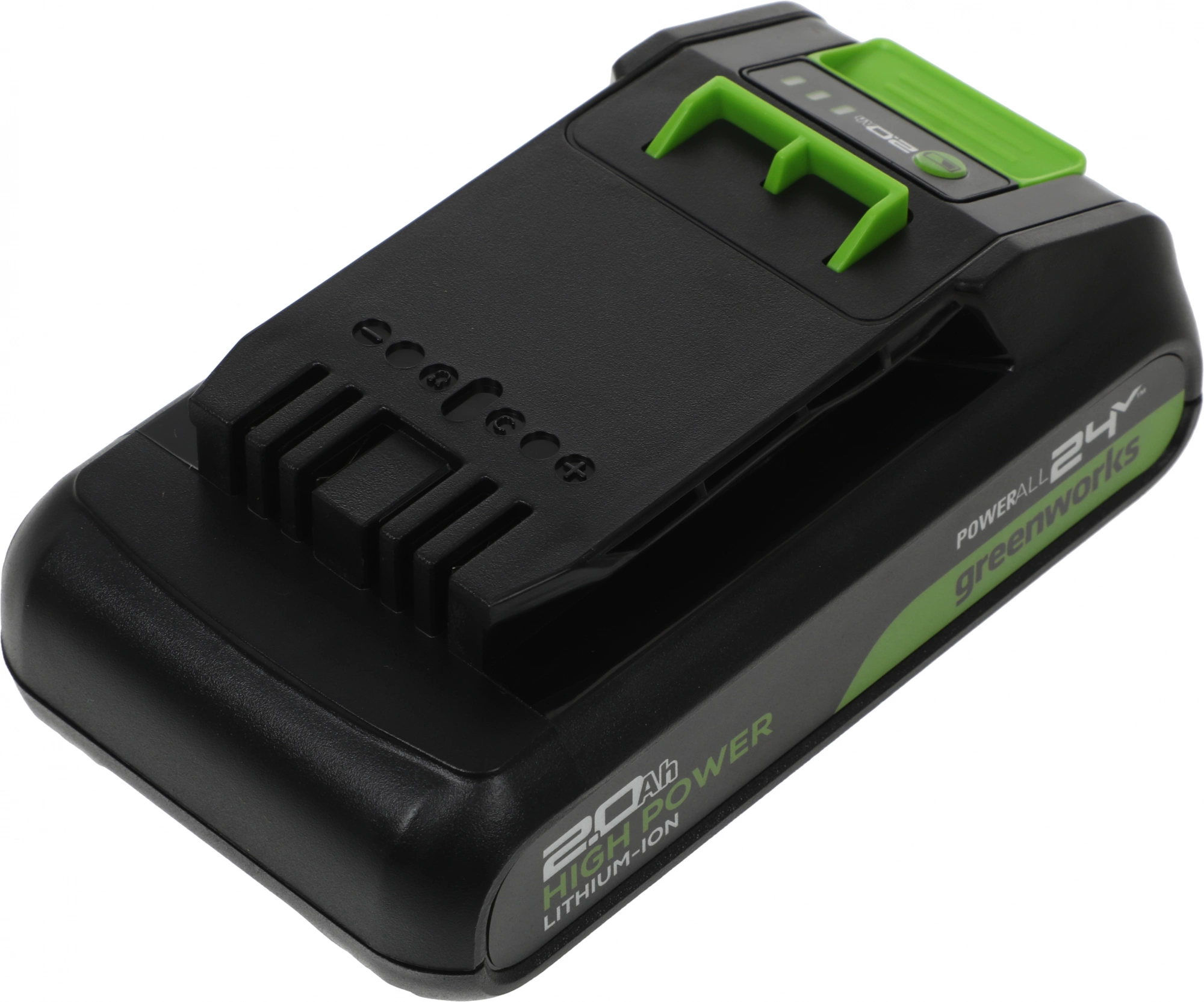 Батарея аккумуляторная Greenworks G24HP2 24В 2Ач Li-Ion (2957707 ) — миниатюра 2