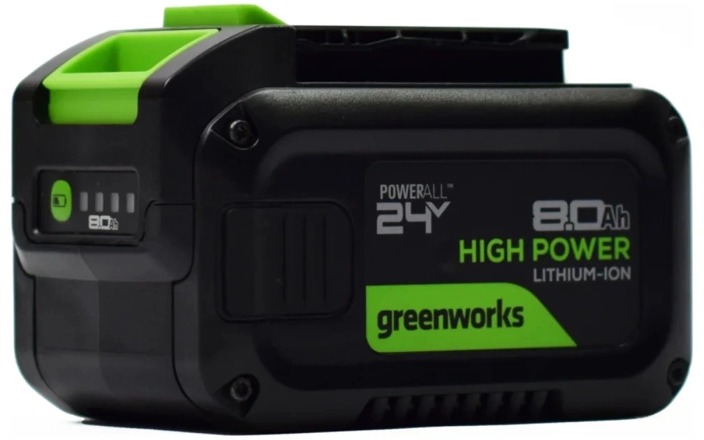 Батарея аккумуляторная Greenworks G24HP8 24В 8Ач Li-Ion (2957907 ) — миниатюра 3
