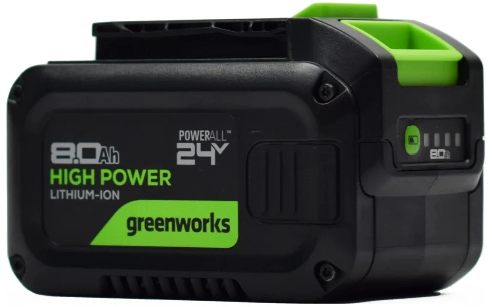Батарея аккумуляторная Greenworks G24HP8 24В 8Ач Li-Ion (2957907 ) — миниатюра 4