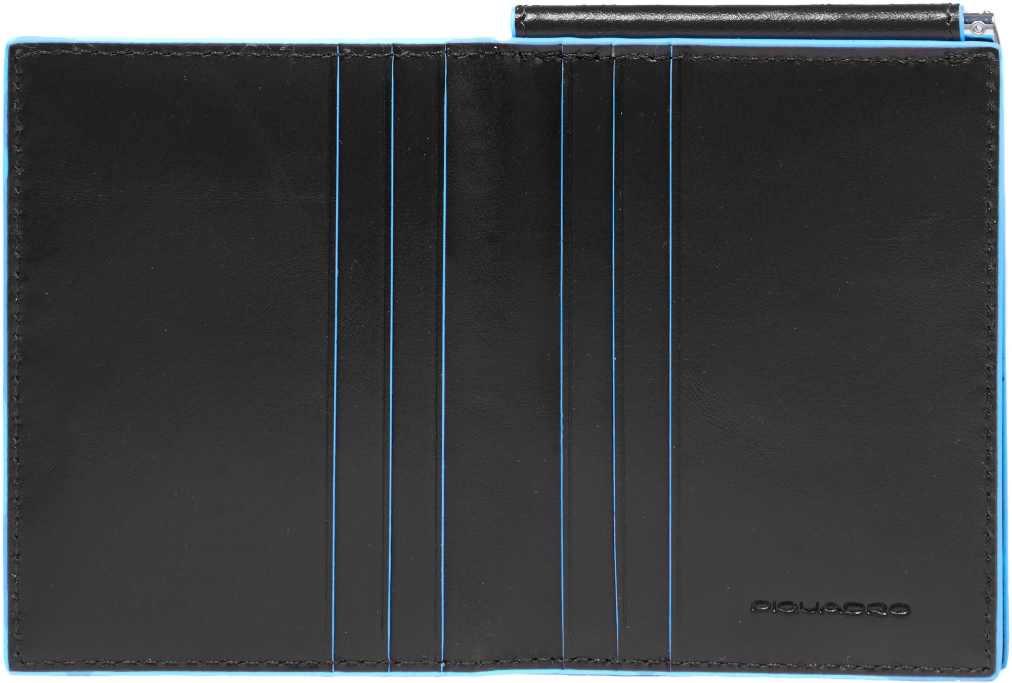 Портмоне Piquadro Blue Square PU3890B2/N черный натур.кожа — миниатюра 2