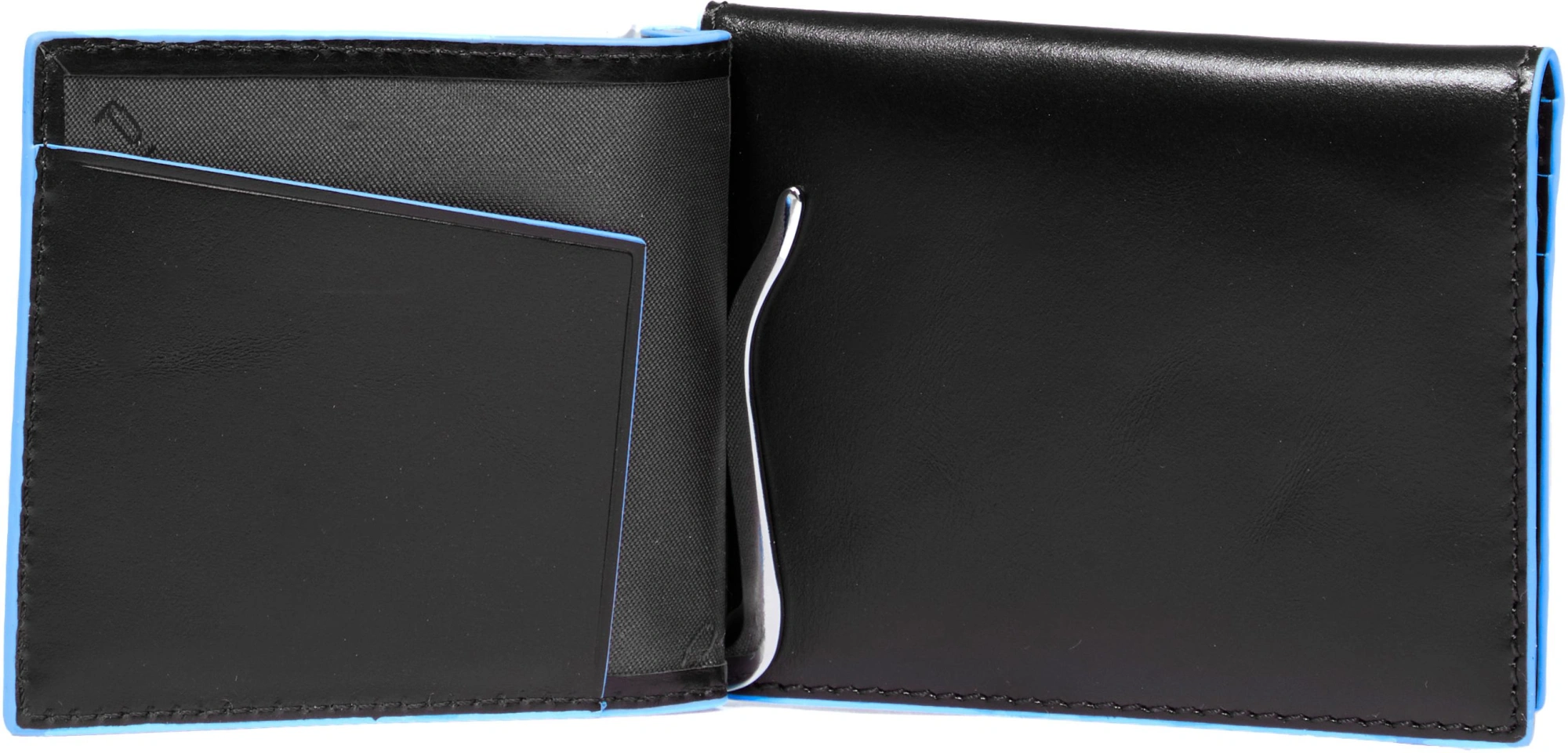 Портмоне Piquadro Blue Square PU3890B2/N черный натур.кожа — миниатюра 3