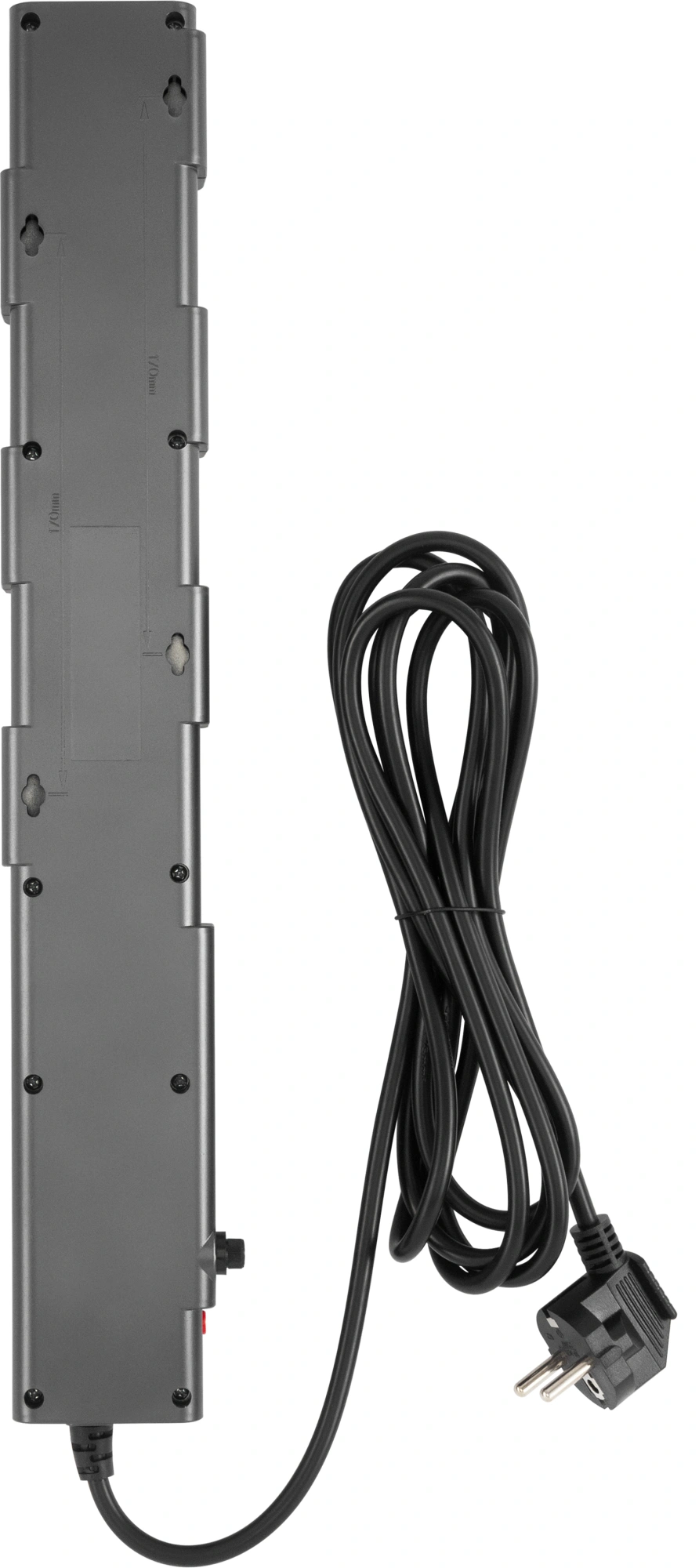 Сетевой фильтр Buro 600SPro-16-1.8-USB-G 1.8м (6 розеток) графитовый (коробка) — миниатюра 4