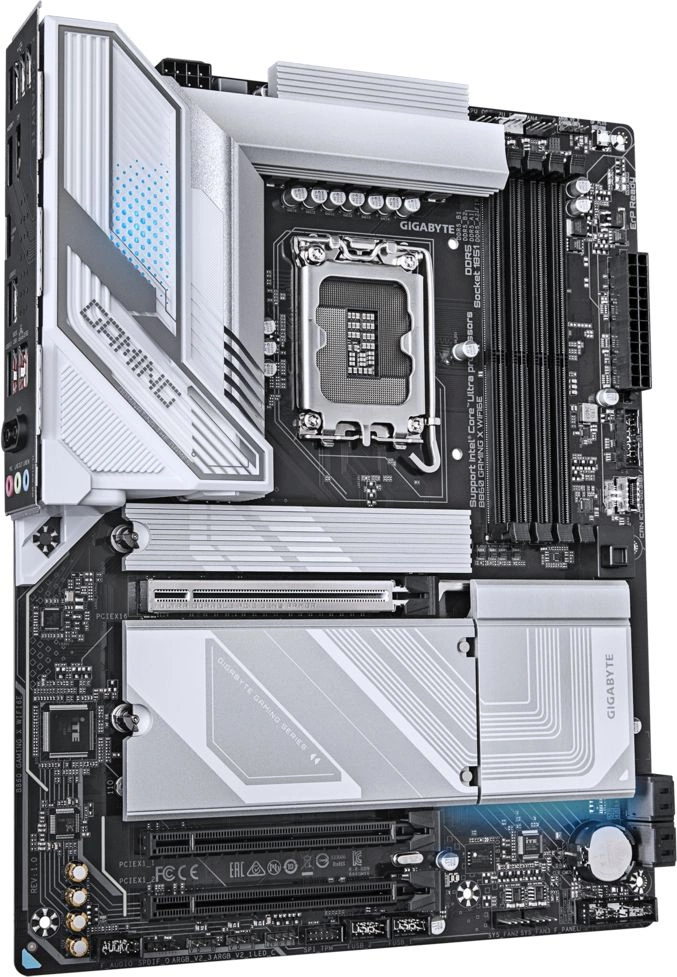 Материнская плата Gigabyte B860 GAMING X WIFI6E Soc-1851 Intel B860 4xDDR5 ATX AC`97 8ch(7.1) 2.5Gg RAID+HDMI+DP — миниатюра 4
