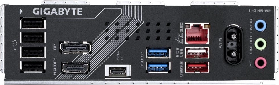 Материнская плата Gigabyte B860 GAMING X WIFI6E Soc-1851 Intel B860 4xDDR5 ATX AC`97 8ch(7.1) 2.5Gg RAID+HDMI+DP — миниатюра 5