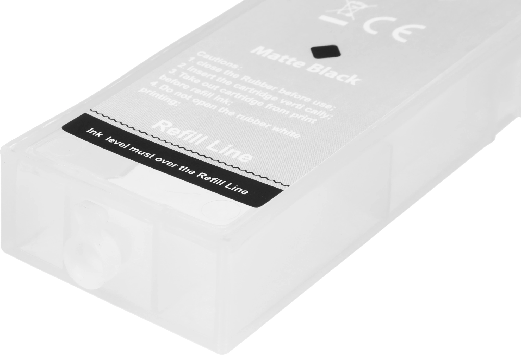 Картридж перезаправляемый струйный Cactus CS-R-PFI320MBK-CHIP PFI-320 черный матовый (260мл) для Canon imagePROGRAF TM-200/200MFP/205/300/300MFP/305/250/255/350/355 с чипом — миниатюра 8