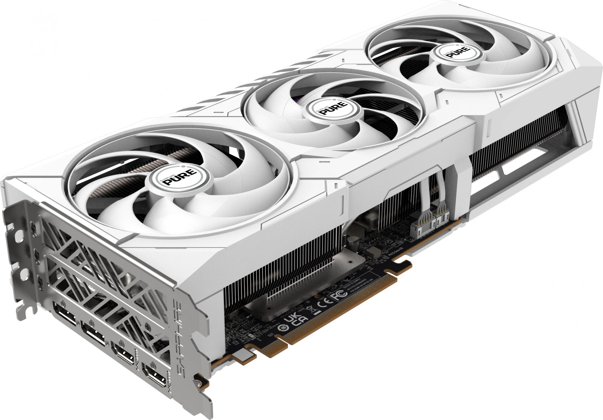 Видеокарта Sapphire PCI-E 5.0 11348-02-20G PURE AMD RADEON RX 9070 XT GAMING OC 16GB DUAL AMD Radeon RX 9070XT 16Gb 256bit GDDR6 2460/20000 HDMIx2 DPx2 HDCP Ret — миниатюра 2