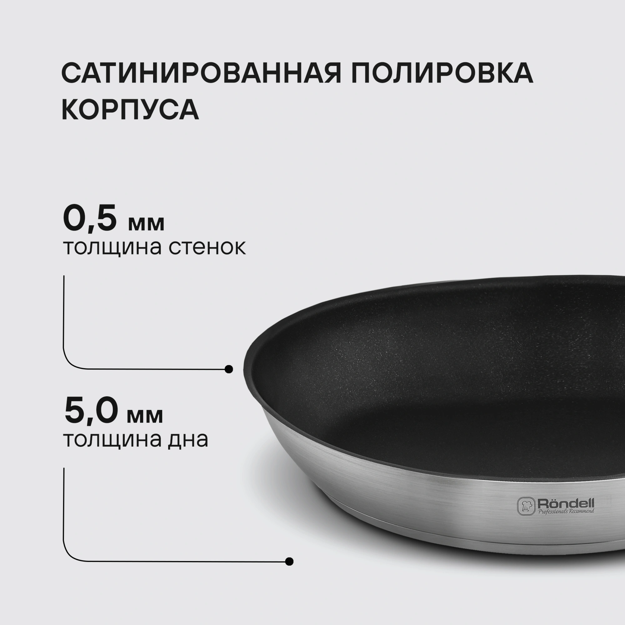 Набор посуды Rondell Stark RDS-2010 3 предмета — миниатюра 15