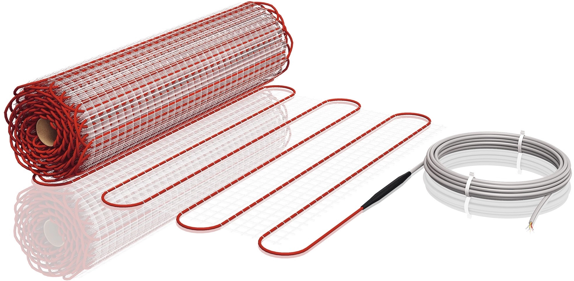 Мат нагревательный Royal Thermo Flat Mat RTFM 2-150-3,5 3.5м2 7м 525Вт красный — фото 1