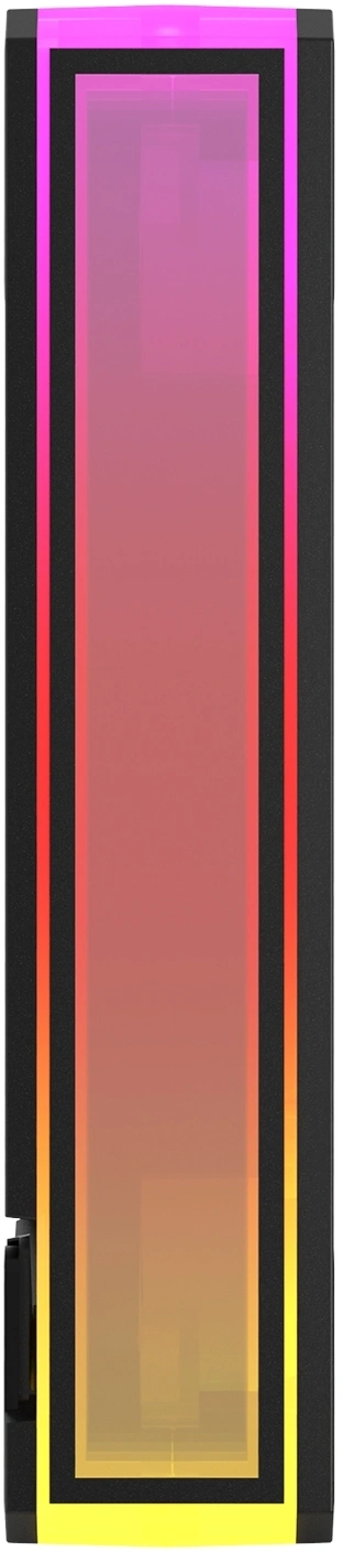 Вентилятор для корпуса Bloody CF-11 LCD ARGB 120х120x25 черный 4-pin 32дБ (упак.:1шт) (CF-11-ARGB120-BK) Ret — миниатюра 11