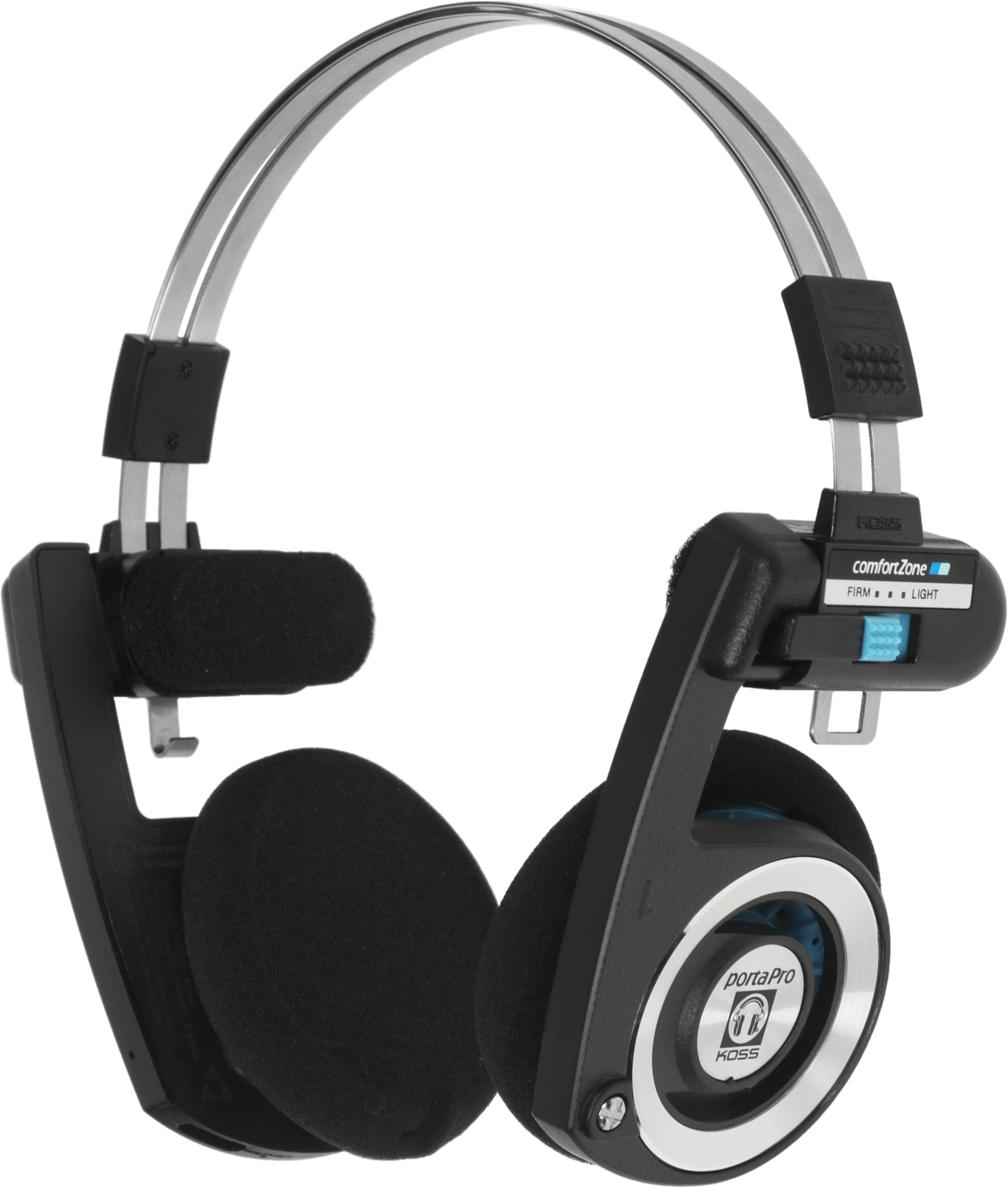 Гарнитура накладные Koss Porta Pro Wireless 2.0 черный/серебристый беспроводные bluetooth оголовье (80004324) — миниатюра 5